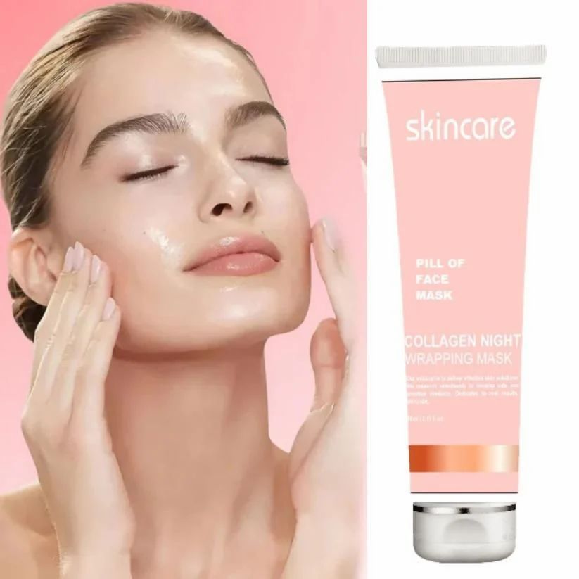 Korean Collagen Night Wrapping Peel Off Mask (Pack of 1) 5912