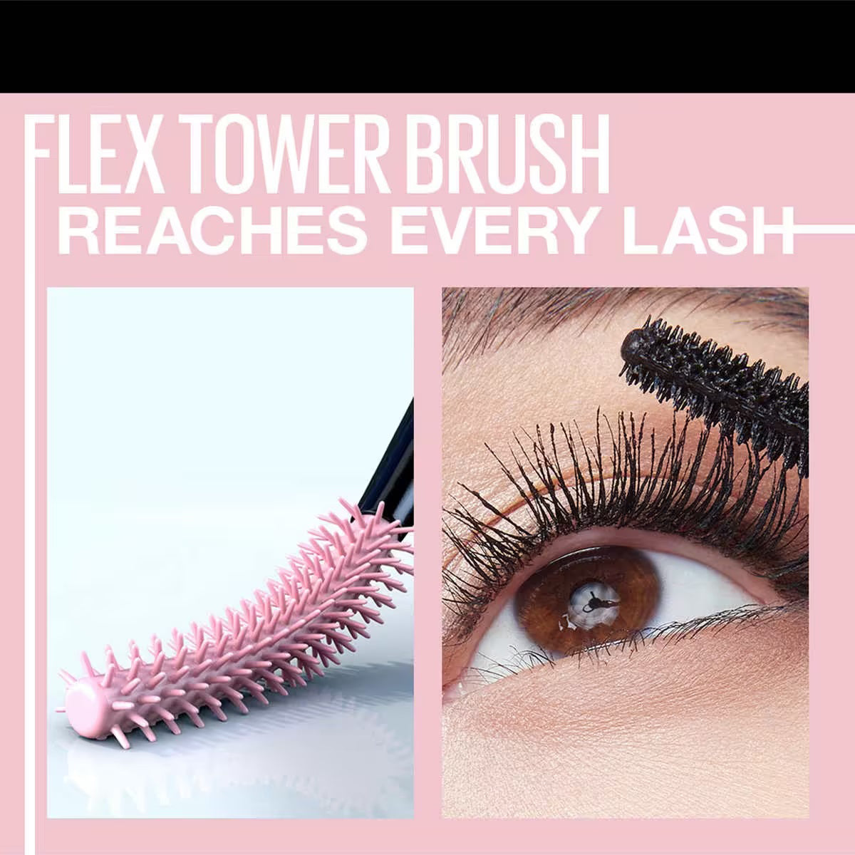 Pippal Sky High Eyeliner 1 Pcs with Mascara Ultra Volume Up Volumizing Mascara for Bold And Dramatic Lashes Long Lasting Waterproof 10Gm (Pack of 1) 6255