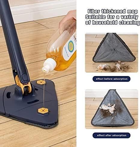 Blue Squeezing Triangle Cleaning Mop m2wvuk-pc