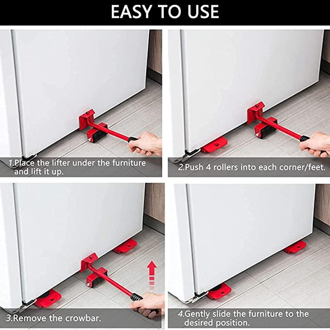 Heavy Furniture Lifter Tools with Sliders for Easy and Safe Shifting m2wvuk-pc