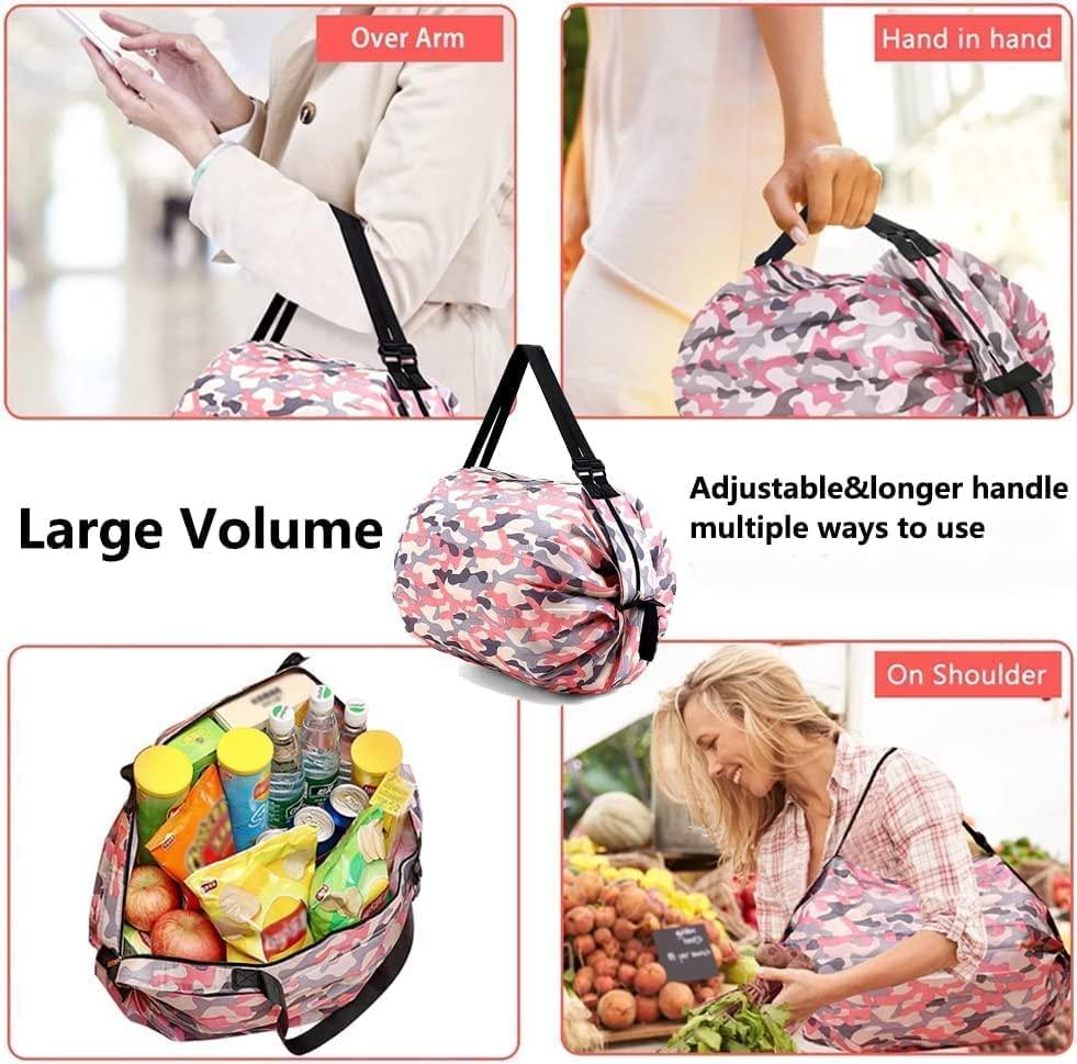 Two Pieces Foldable Shopping Bag m2wvuk-pc