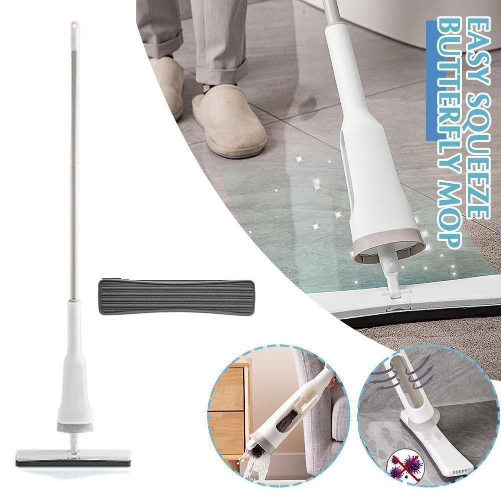 Squeezing Mop, Folding Sponge Absorbs More m2wvuk-pc