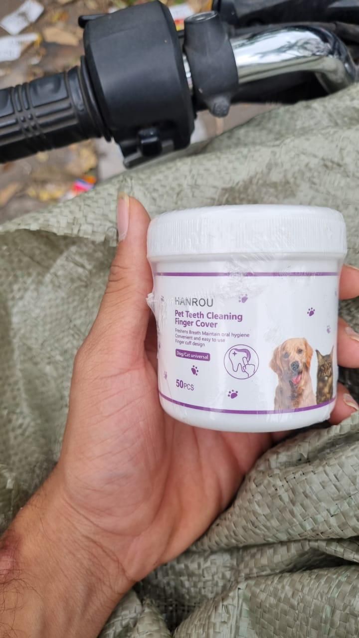 Disposable Dental Finger Wipes For Pets m2wvuk-pc