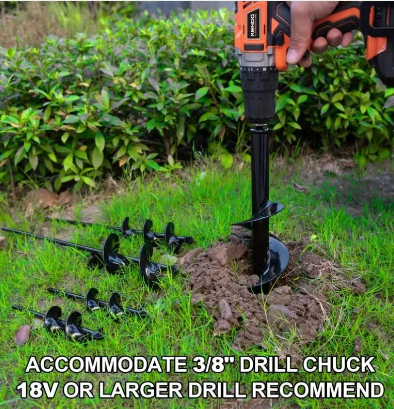 Spiral Hole Non Slip Earth Drill m2wvuk-pc