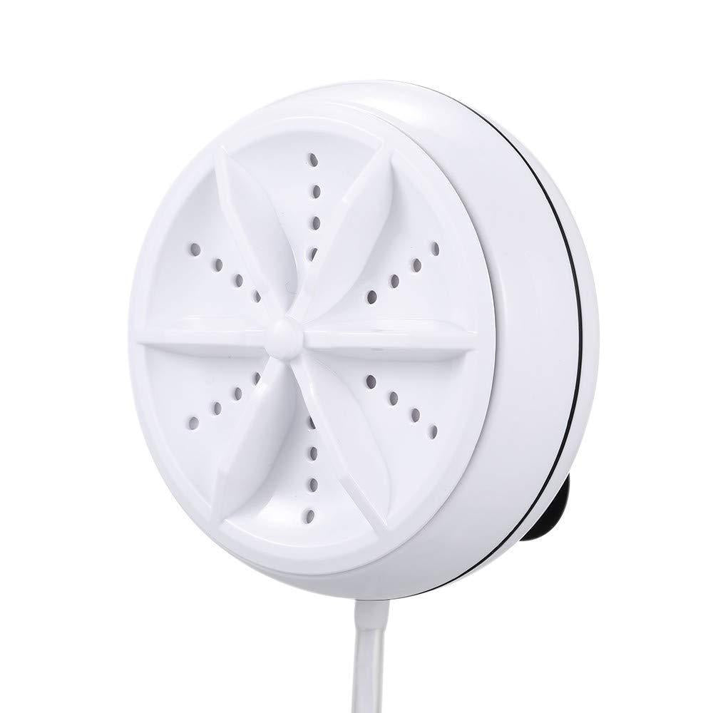 2In1 Mini Washing Machine Portable Rotating Ultrasonic Turbine Washer m2wvuk-pc