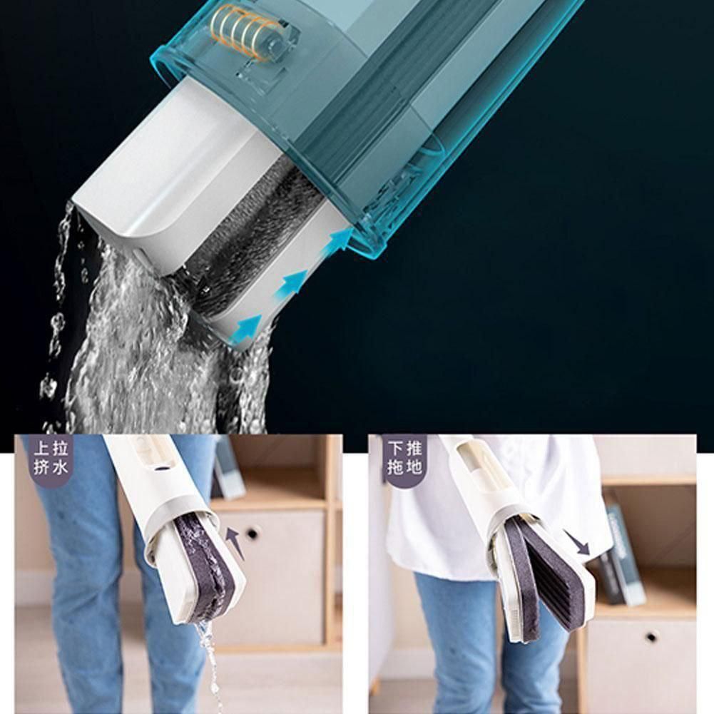 Squeezing Mop, Folding Sponge Absorbs More m2wvuk-pc