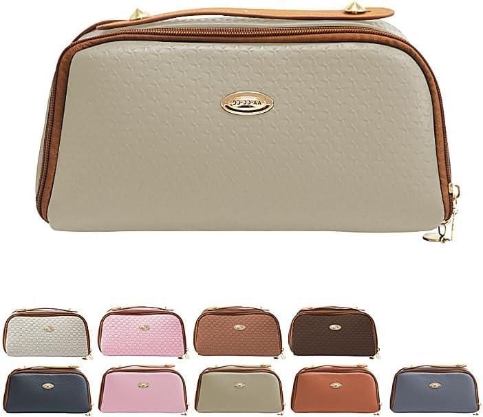 Double Zipper Cosmetics Bag m2wvuk-pc