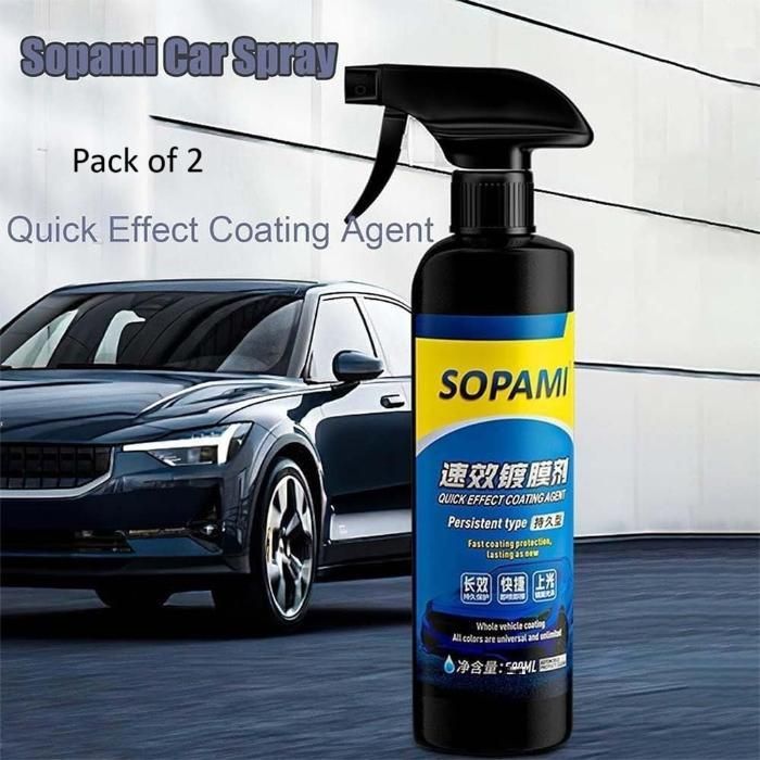 Sopami Car Coating Spray 100ml Pack of 2 m2wvuk-pc