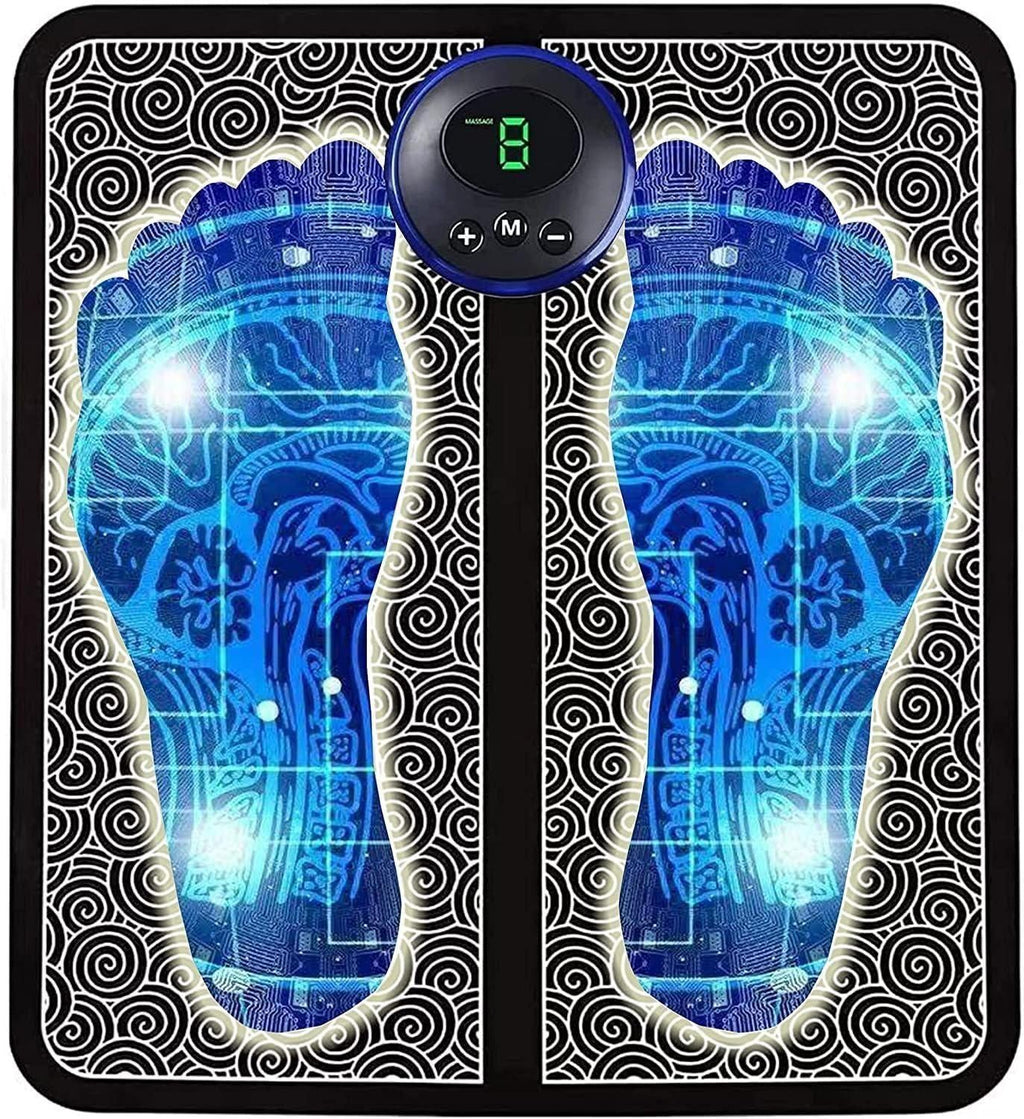Vibrating Bubble Electric Ems Foot Massager Pad m2wvuk-pc