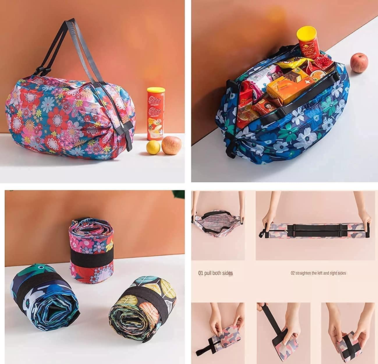 Two Pieces Foldable Shopping Bag m2wvuk-pc