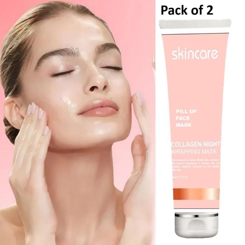 Collagen Night Wrapping Peel Off Mask Pack of 2 m2wvuk-pc