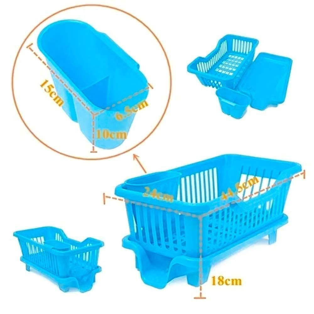 3 in 1 Kitchen Dish Drainer m2wvuk-pc