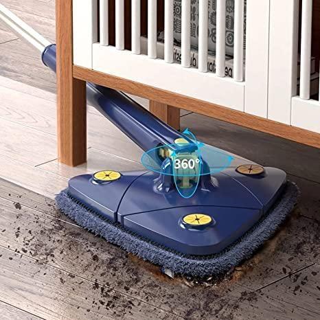 Blue Squeezing Triangle Cleaning Mop m2wvuk-pc
