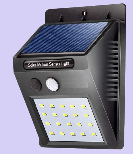 Solar Led Light ( 20 Bright LED, Sensors) m2wvuk-pc