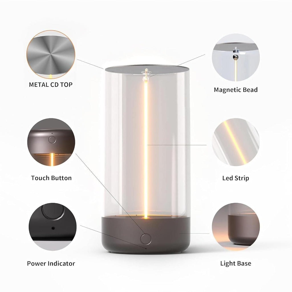 Magnetic lamp light m2wvuk-pc