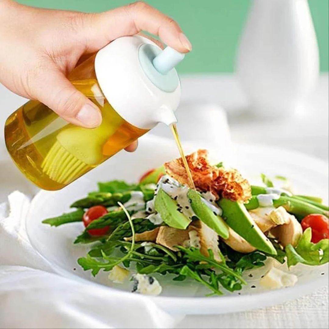 Plastic 2 In 1 Oil Dispenser 250 ml m2wvuk-pc