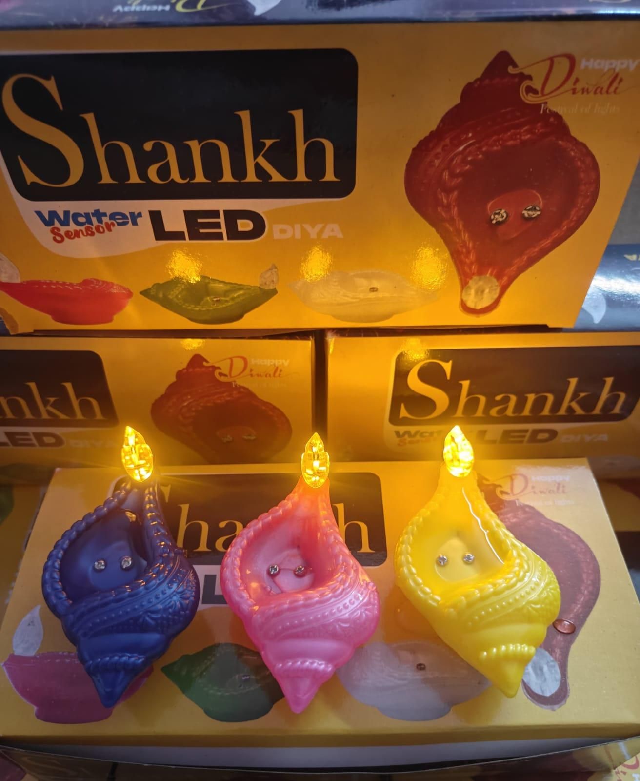 Shankh Water Sensor LED Diya m2wvuk-pc
