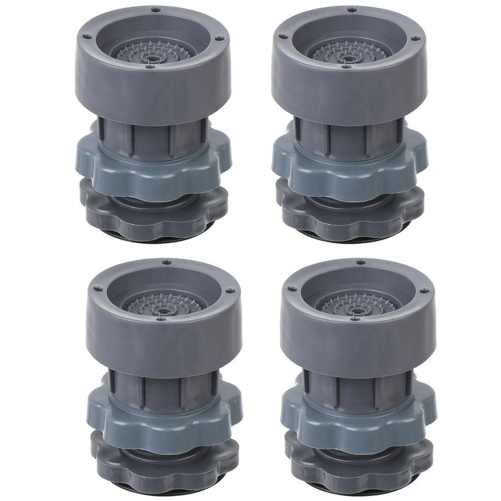 Washing Machine Vibration Pads, Floor Trays, Refrigerator Stand (4 Pcs Set) m2wvuk-pc