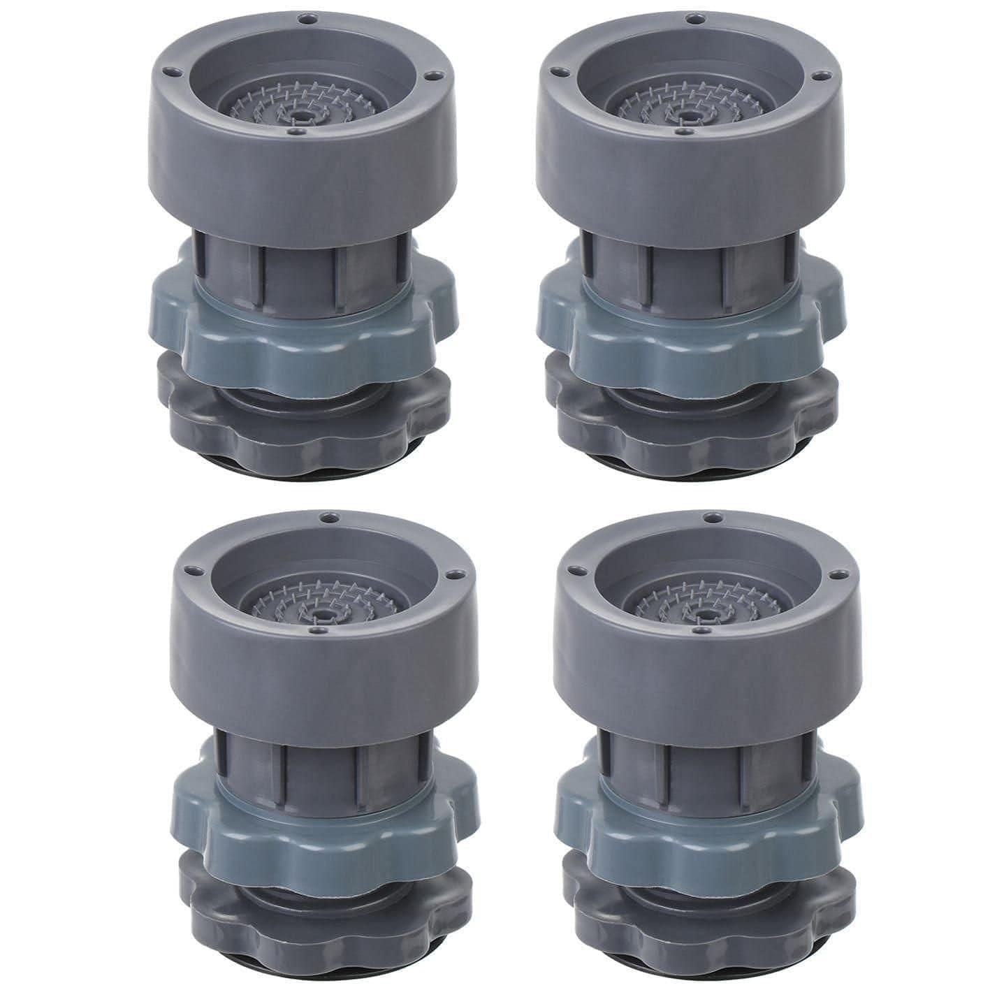 Washing Machine Vibration Pads, Floor Trays, Refrigerator Stand (4 Pcs Set) m2wvuk-pc