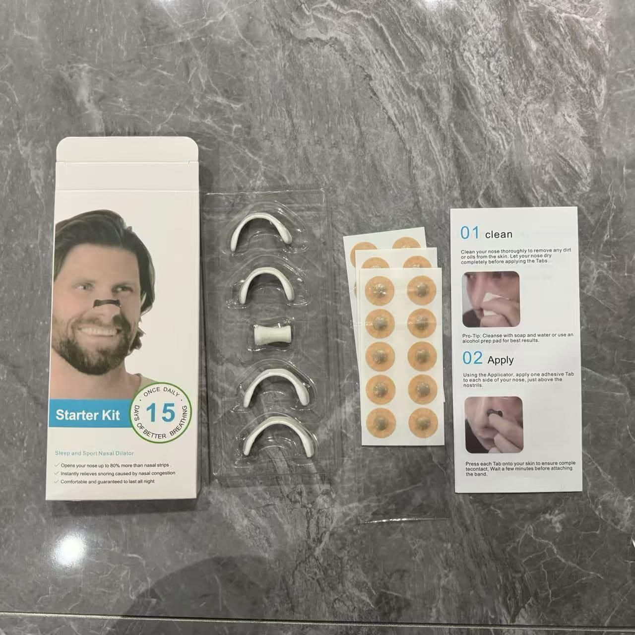 Breathing Nasal Strip Starter Kit m2wvuk-pc
