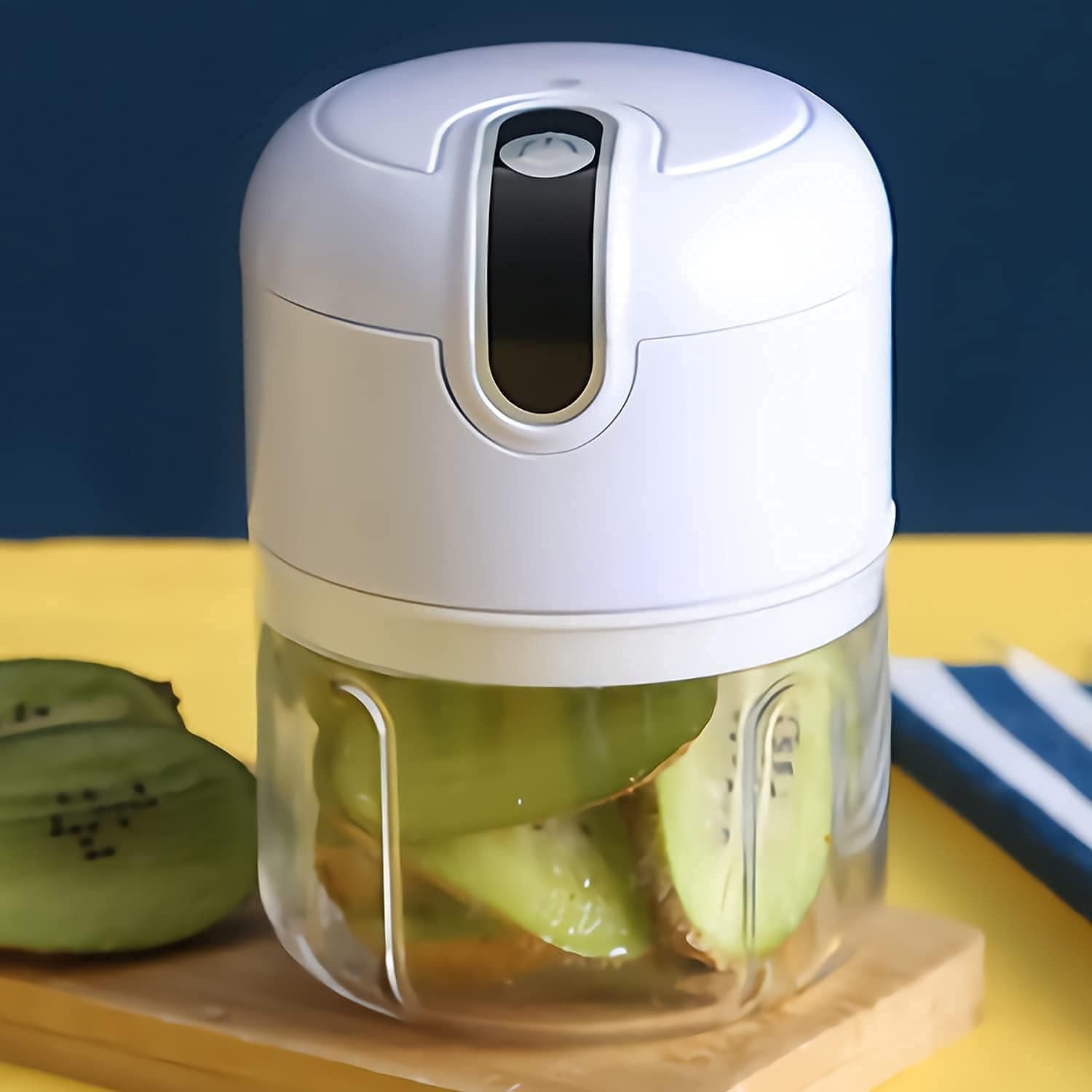 Mini Electric Meat/Garlic Chopper Portable Food Processor m2wvuk-pc