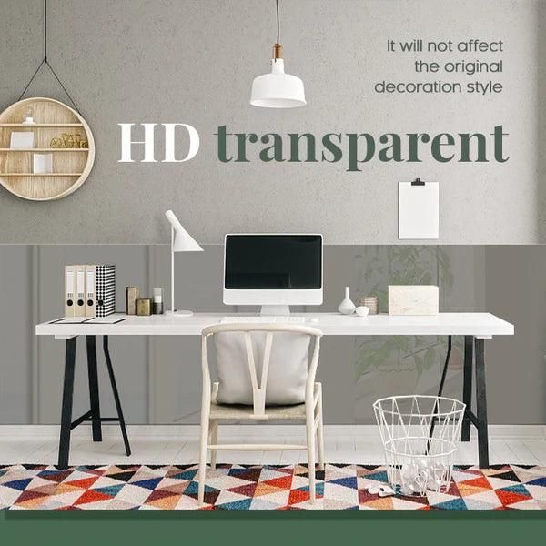 Self- Adhesive Transparent Electrostatic Wall Protection Film Buy 1 Get 1 Free m2wvuk-pc