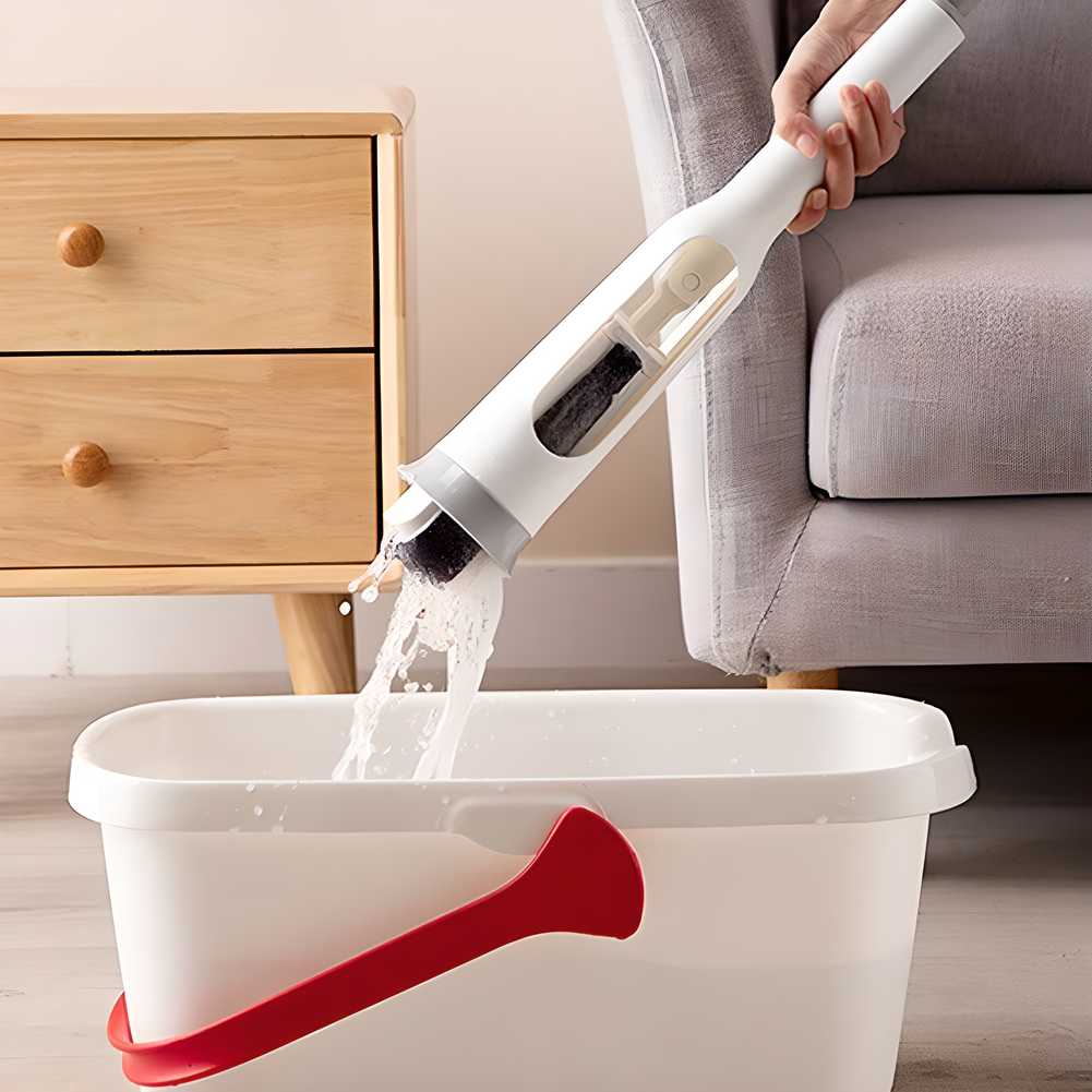Squeezing Mop, Folding Sponge Absorbs More m2wvuk-pc