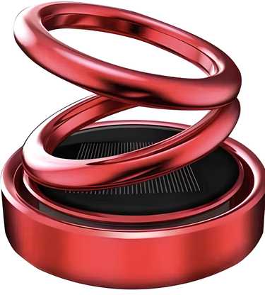 Car/Room Air Freshener- Solar Power Rotating Car/Room Air Freshener Perfume, Long Lasting French Organic Fragrance m2wvuk-pc