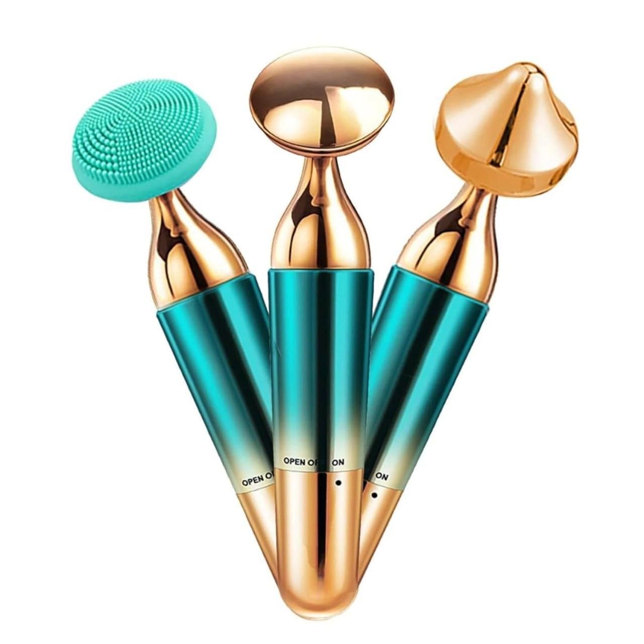 3-in-1 Face, Neck & Eyes Massager m2wvuk-pc