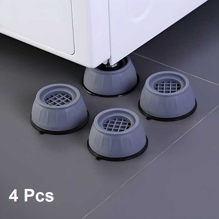 Anti Vibration Pad-Anti-vibration Pads For Washing Machine - 4 Pcs Shock Proof Feet For Washer ? Dryer, Great For Home, Laundry Room, Kitchen, Washer, Dryer, Table, Chair, Sofa, Bed (4 Units) m2wvuk-pc