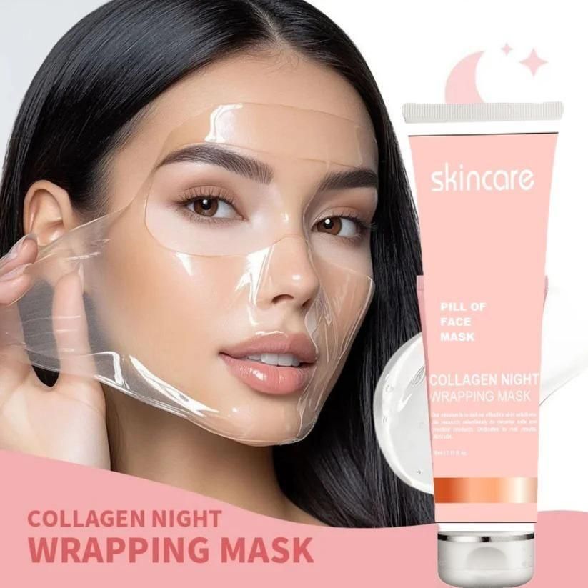 Collagen Night Wrapping Peel Off Mask Pack of 2 m2wvuk-pc