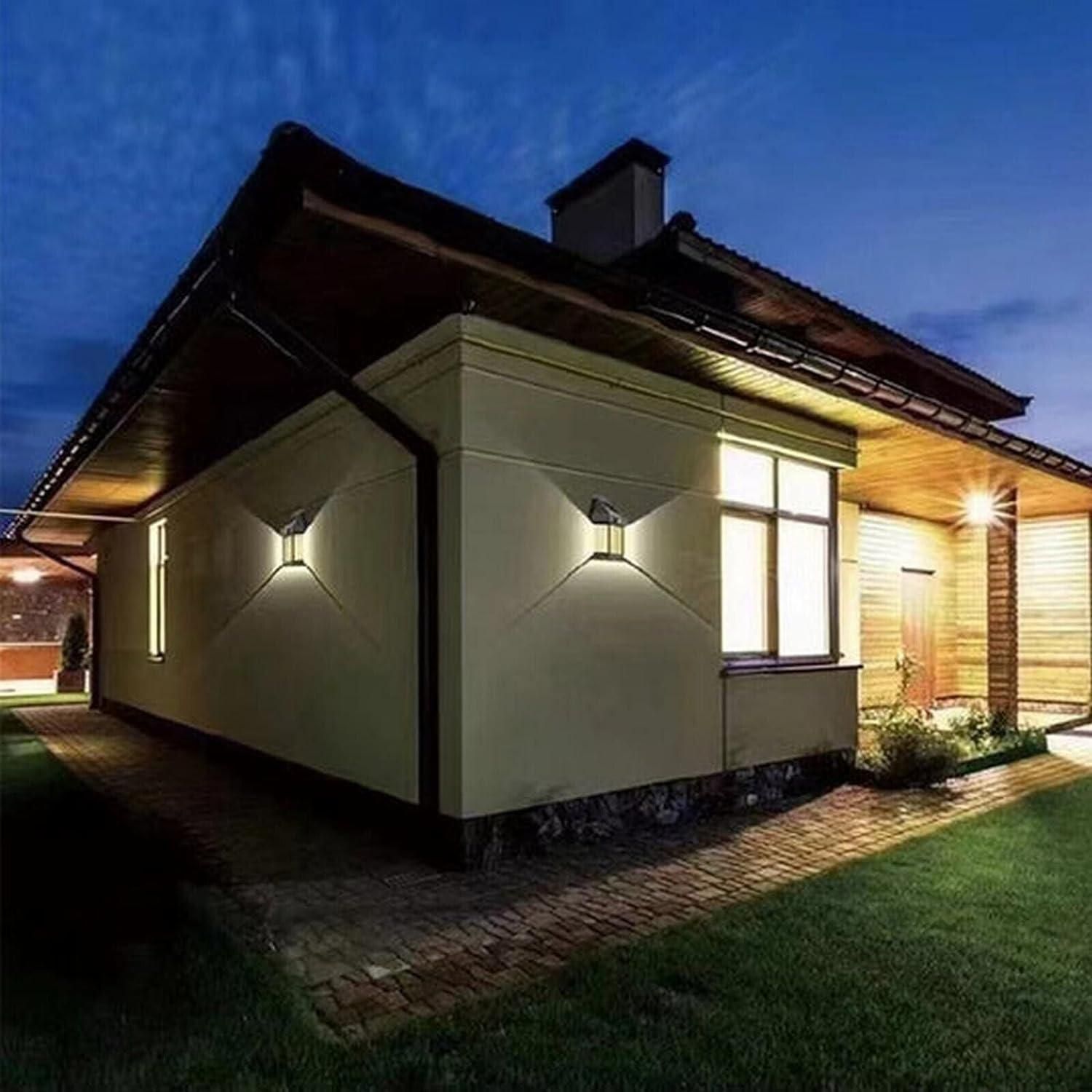 Solar Light Outdoor Wall Light m2wvuk-pc