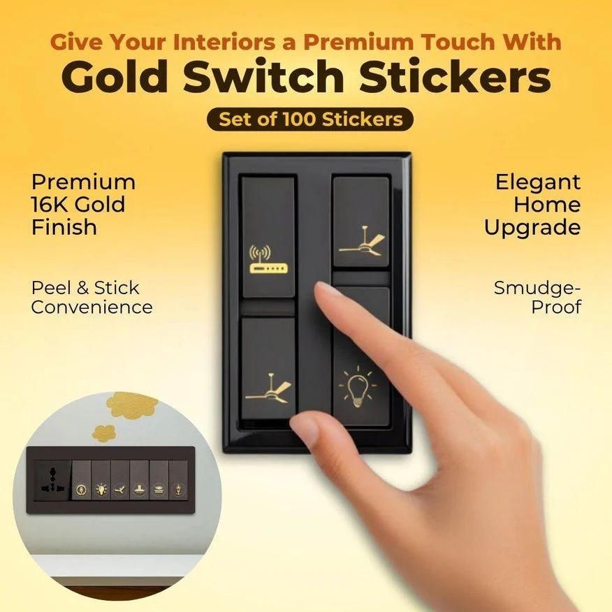 Gold Switch Stickers m2wvuk-pc
