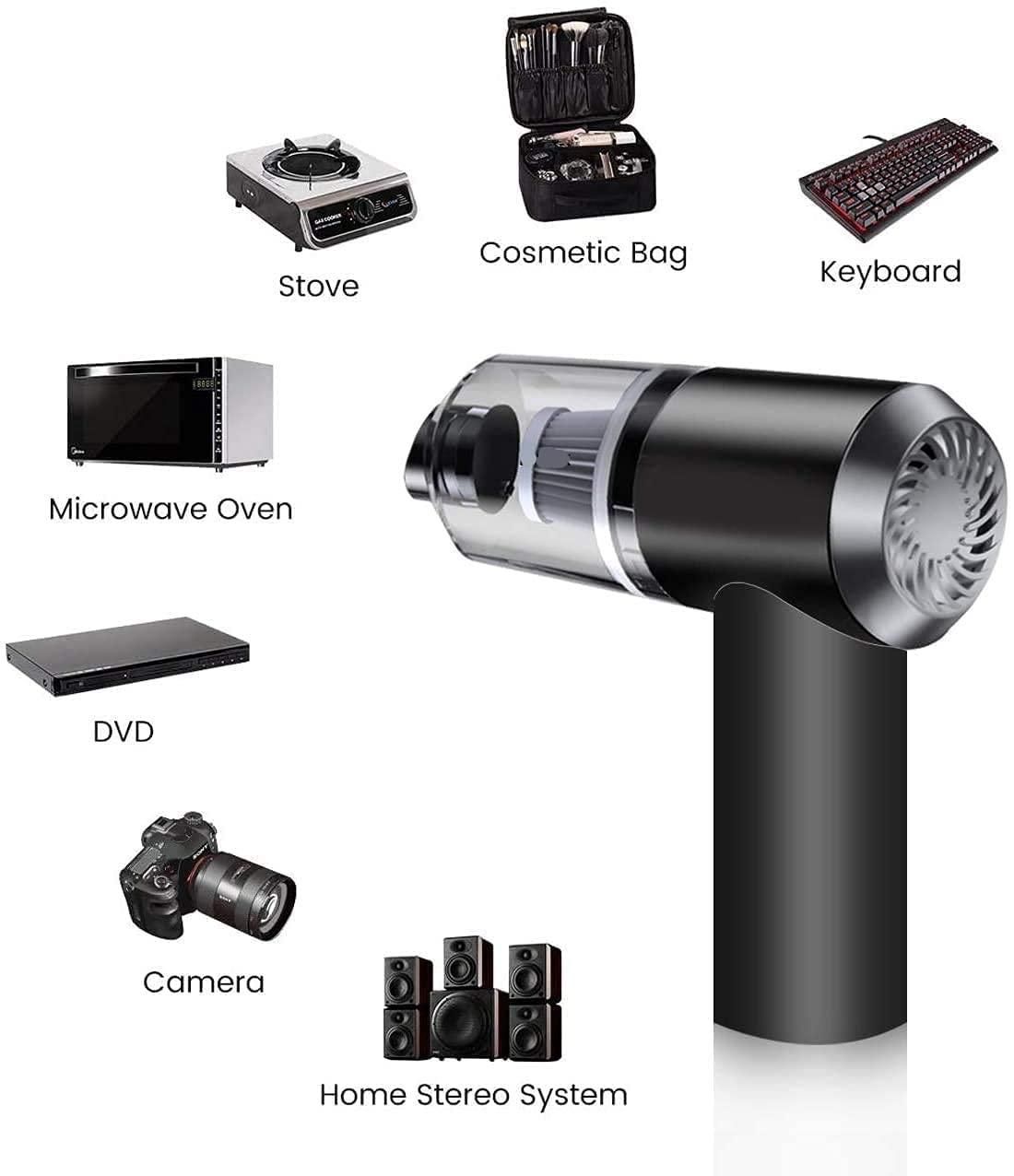 Portable Air Duster Wireless Vacuum Cleaner m2wvuk-pc