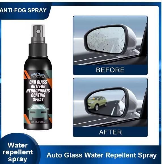 Car Glass Anti- Fog Hydrophobic Coating 100ML (Pack of 2) m2wvuk-pc