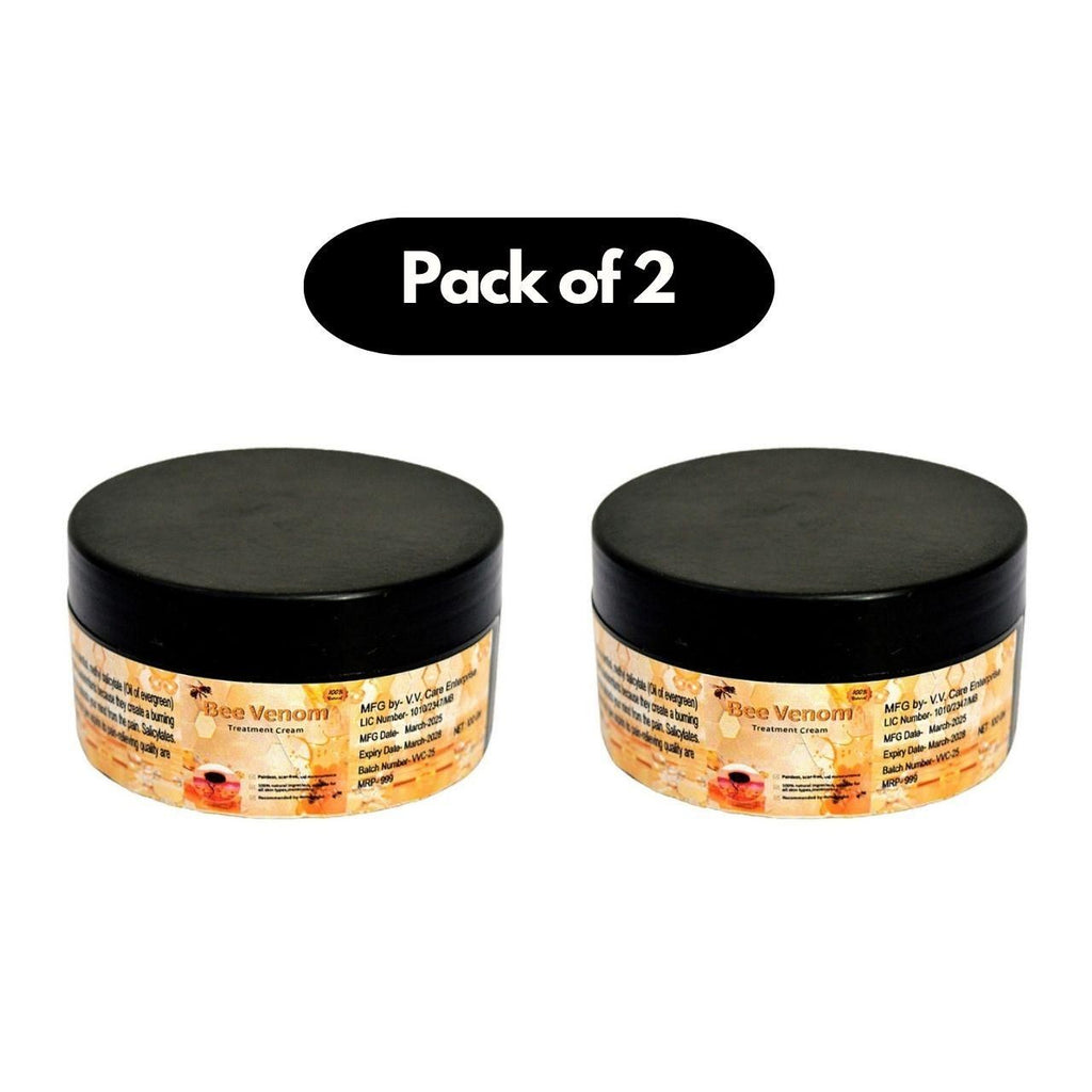 Bee Venom Skin Treatment Cream 100g (Pack of 2) m2wvuk-pc