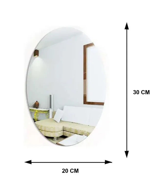 Oval Shape Mirror (Pack of 1) 22927
