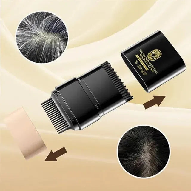 Instant Hair Dye Stick with Built-in Comb, Gray Hair Dye, 2-in-1 Touch-Up Comb 26032