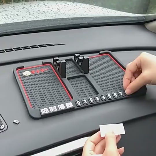 Car Accessories Multifunction Phone GPS Holder Anti-Slip Silicone Pad and Car Mobile Holders for Dashboard